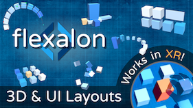 Flexalon 3D and UI Layouts